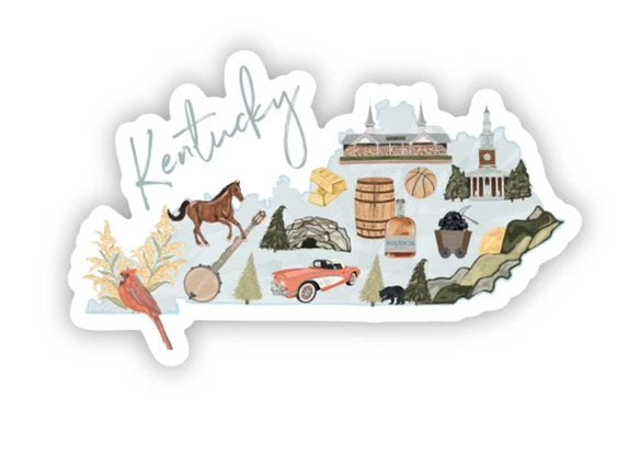 Kentucky Vinyl Sticker