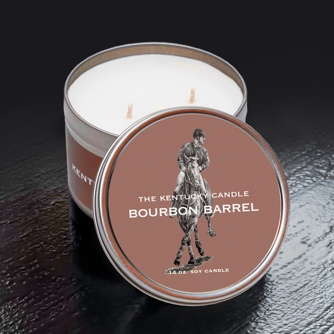 Bourbon Barrel | Platinum Travel Tin Candle