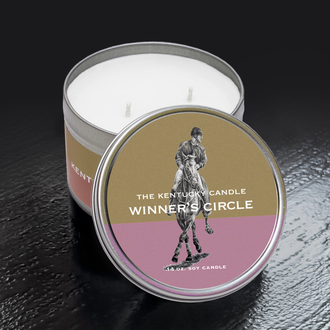 Winner's Circle  | Platinum Travel Tin Candle